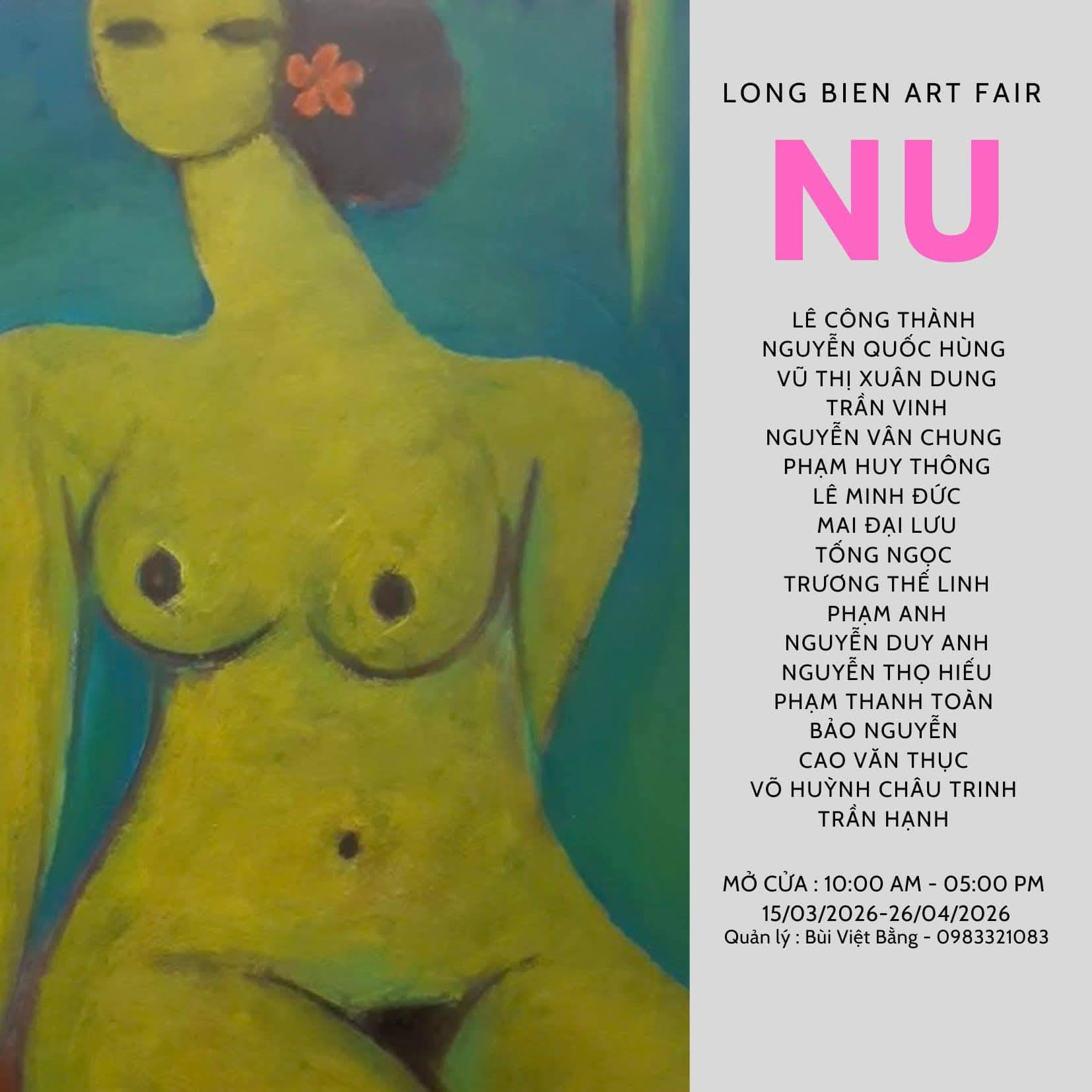 Triển lãm NU 2026 - Long Bien Art Fair